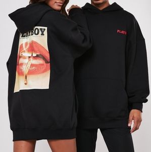 playboy x missguided hoodie dress